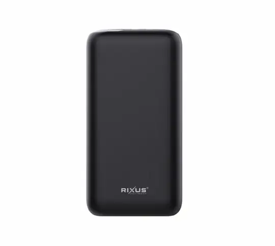 Rixus RXPB62 – Batterie externe 30 000 mAh charge rapide 22,5W Noir
