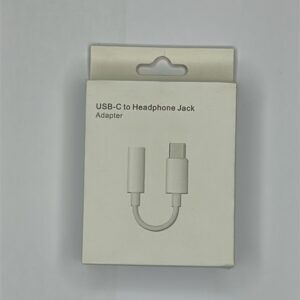 Adaptateur USB-C vers Prise Jack 3,5 mm – Convertisseur Audio Haute Qualité