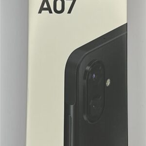 Samsung Galaxy A07 128 Go 4 Go RAM Double SIM Noir â Smartphone Android Performant et Accessible
