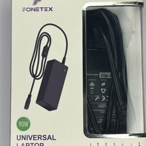 Chargeur Universel Ordinateur Portable 90W FONETEX FT-90W â Adaptateur Secteur Multi-Embouts Compatible Toutes Marques