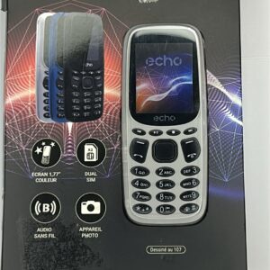 TĂ©lĂ©phone mobile Echo First 3 Double SIM â Compact, Simple et Compatible Tout OpĂ©rateur