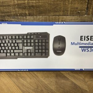 Clavier et Souris Sans Fil EISEN WS3000 â Pack MultimĂ©dia Business Wireless Combo