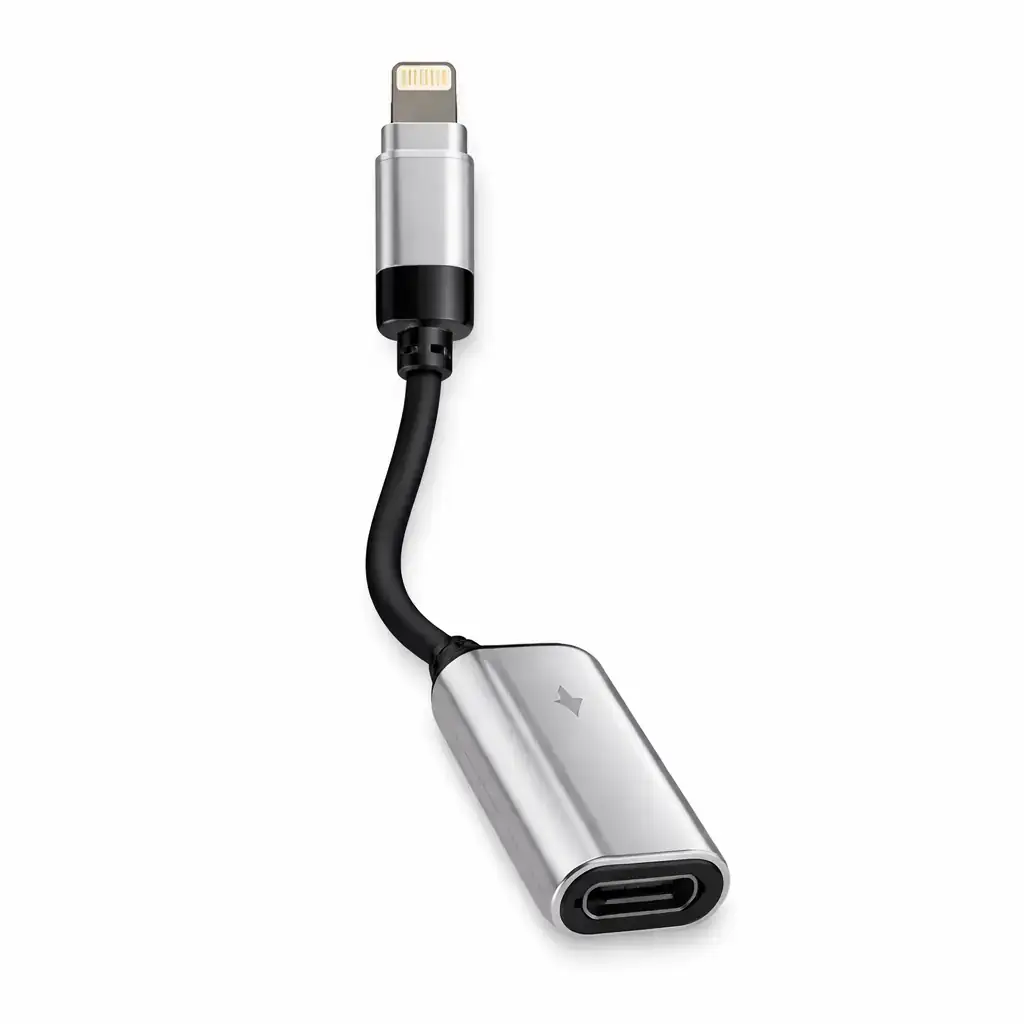 Compatible - Adaptateur Double Lightning Audio & Charge 2A