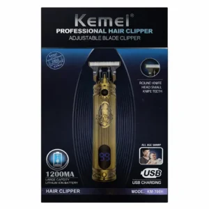 Kemei - Tondeuse de précision professionnelle USB KM-700H