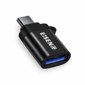 EisenZ - Adaptateur OTG Micro USB vers USB-A Android Noir