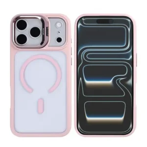 Rixus - Coque MagSafe Classic 03 Rose Clair iPhone 17 Pro