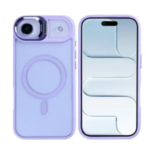 Rixus - Coque MagSafe Silicone Translucide iPhone 17 Air