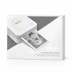 NELKO Mini Imprimante Thermique Portable Bluetooth
