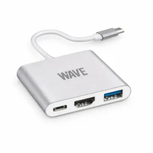 WAVE - Adaptateur multiport USB-C WA-132 HDMI USB 3.0 USB-C