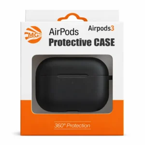 MG - Coque de protection noire pour AirPods 3